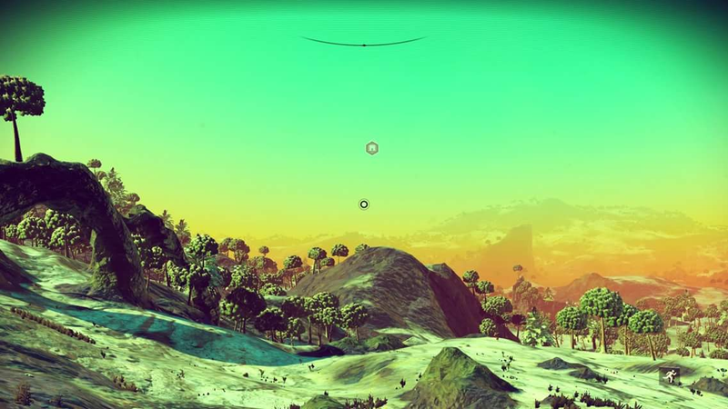 Illustration for article titled One Man's Maddening Quest To Walk Across An Entire No Man's Sky Planet
